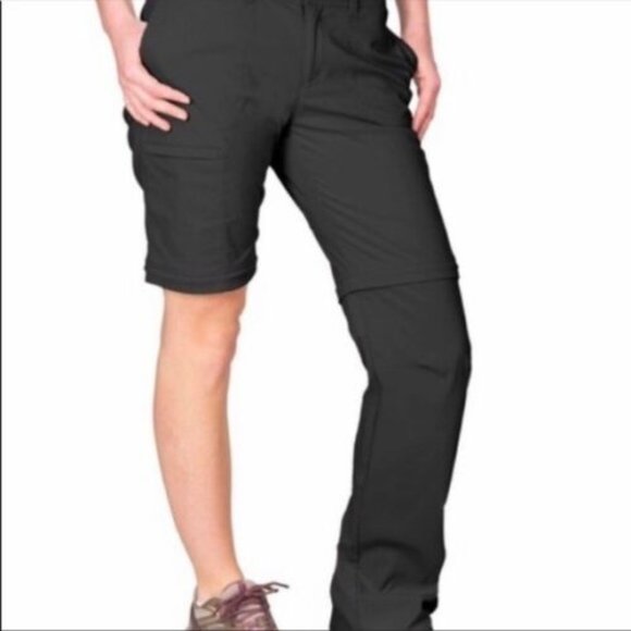 Gander Mountain Guide Series Gray Convertible Outdoor Hiking Pants Womens 10 - Picture 15 of 15